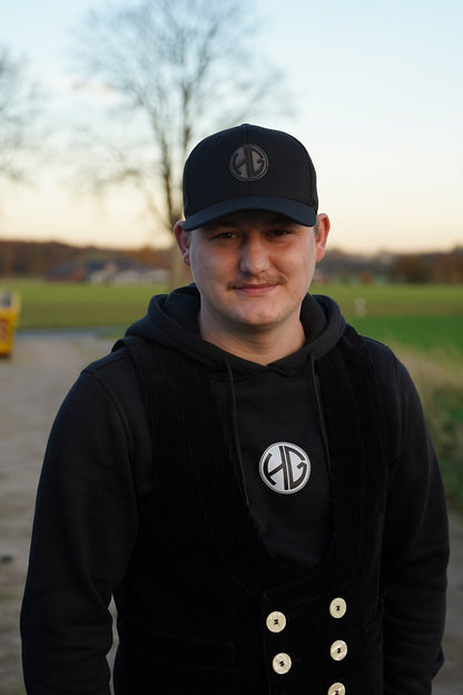 Flexfit Snapback mit Lederpatch