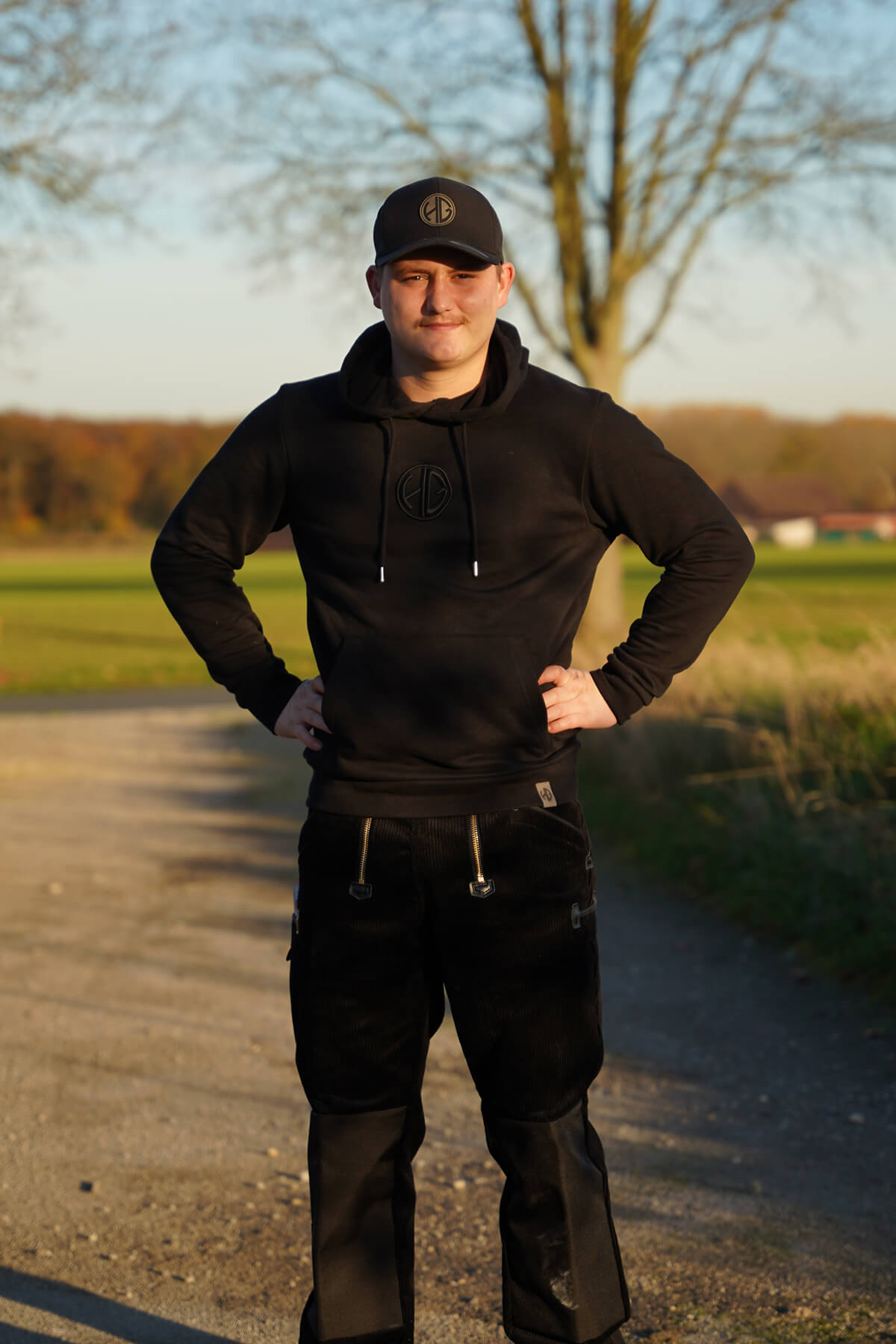 HG Hoodie 3D gestickt