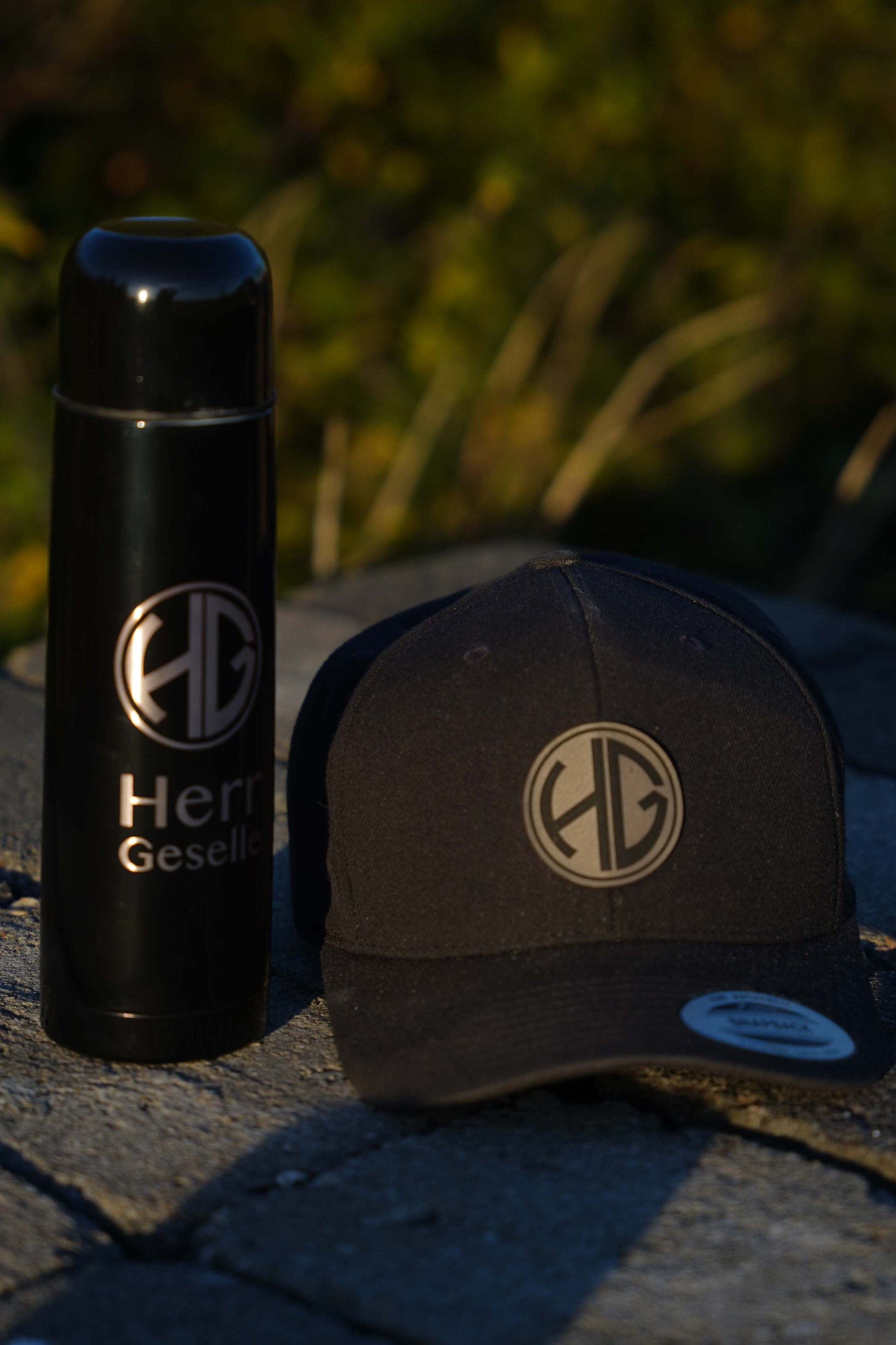 Thermoskanne gelasert