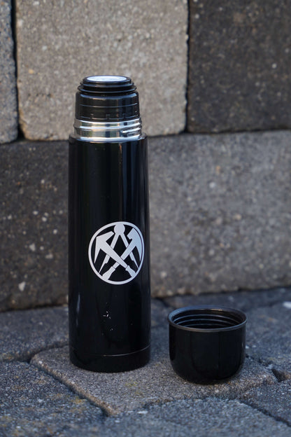 Thermoskanne gelasert