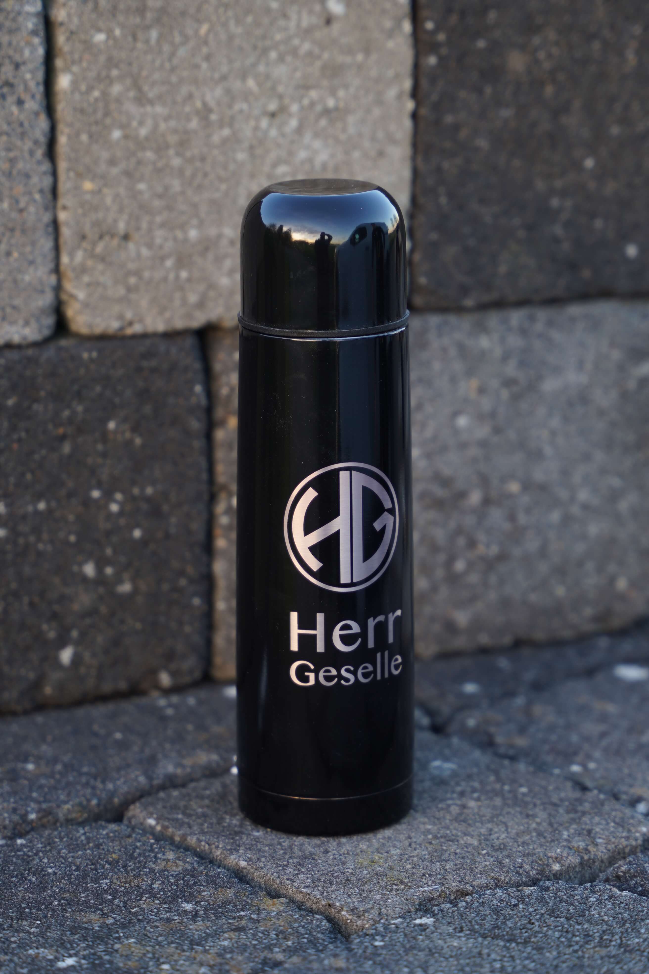 Herr Geselle Thermoskanne