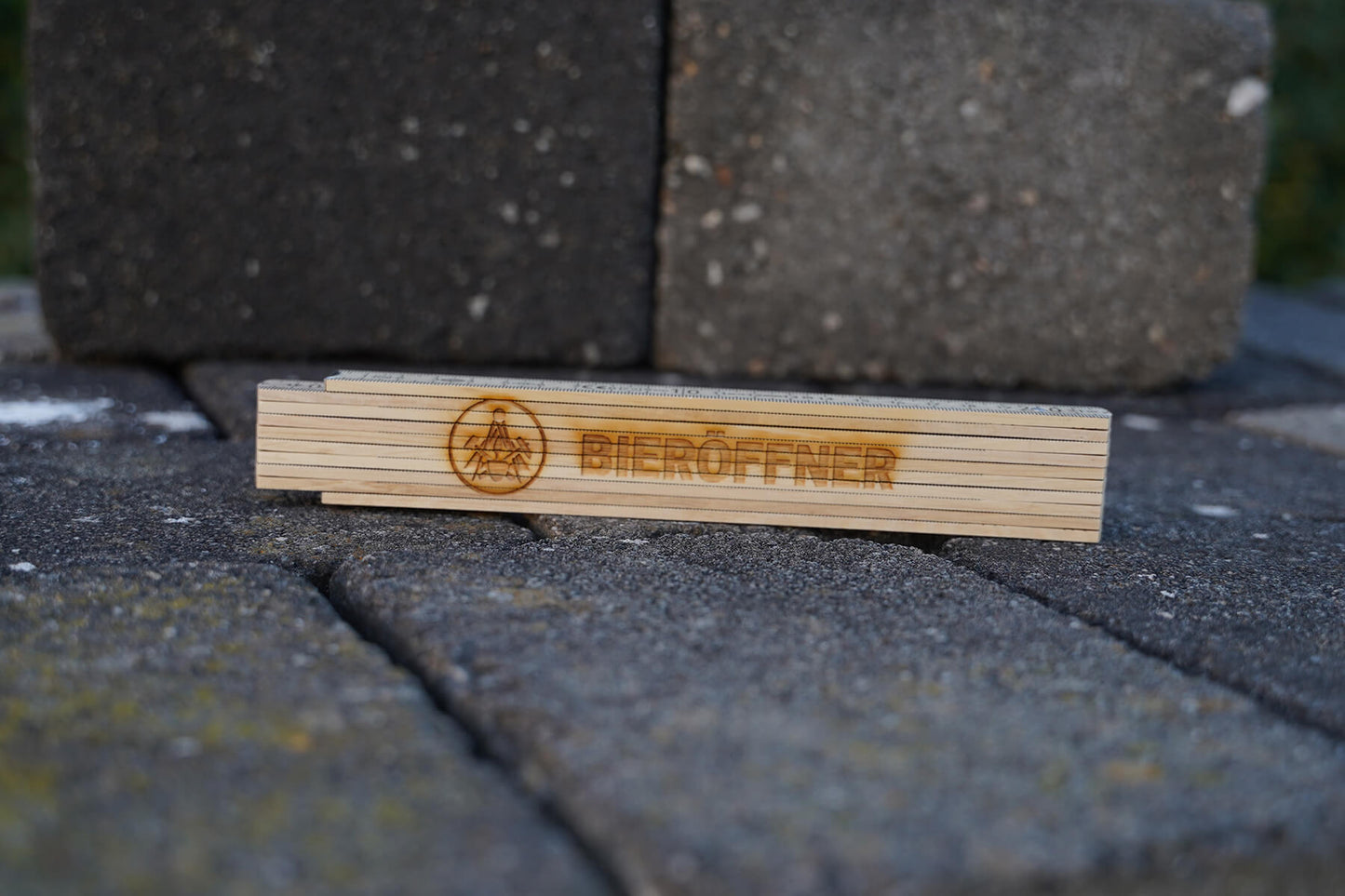 Zollstock beidseitig gelasert