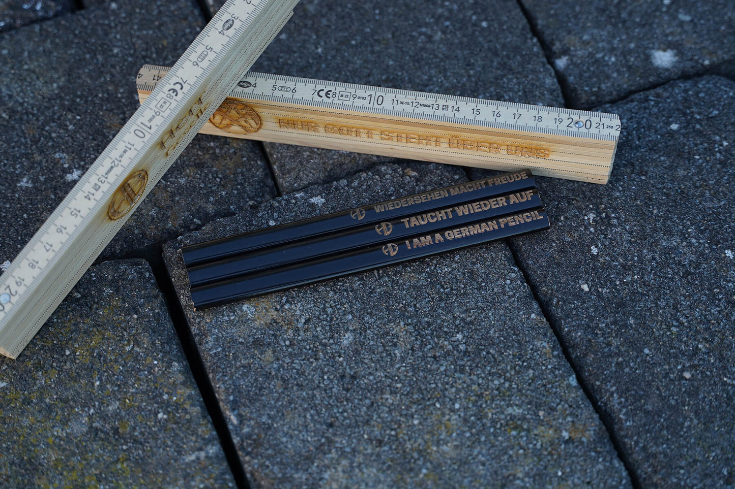 Zollstock beidseitig gelasert