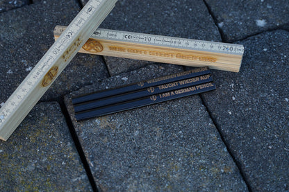 Ansicht eines Zollstocks