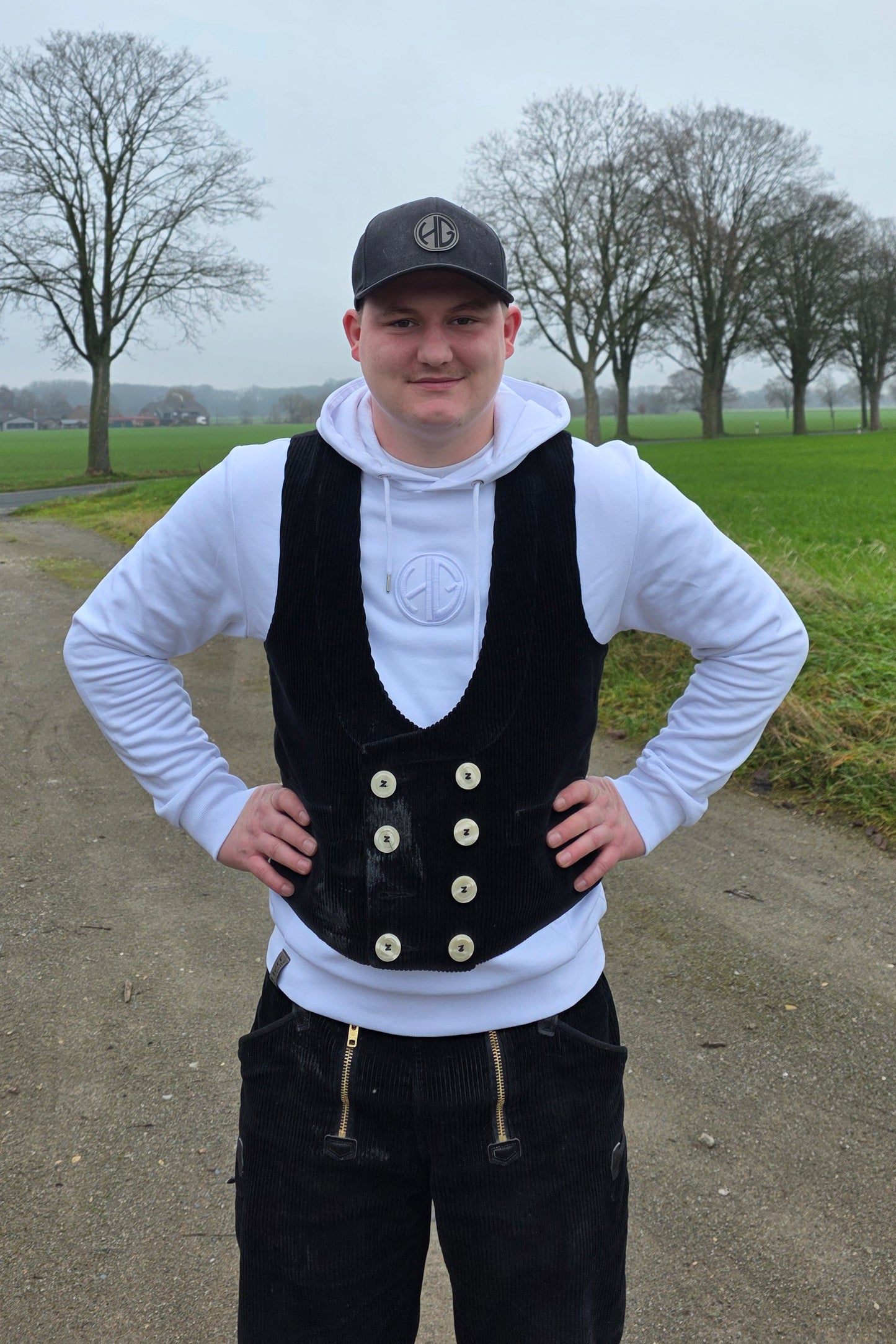 HG Hoodie 3D gestickt